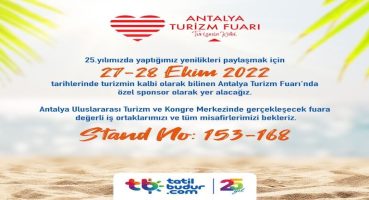 Antalya Turizm Fuarı Başlıyor