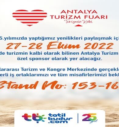 Antalya Turizm Fuarı Başlıyor