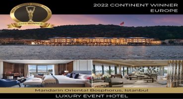 Mandarin Oriental Bosphorus’a 5 Ödül Birden