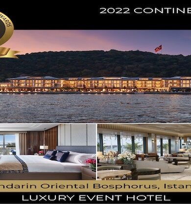 Mandarin Oriental Bosphorus'a 5 Ödül Birden