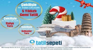Tatilsepeti’nden seyahat dolu bir çekiliş