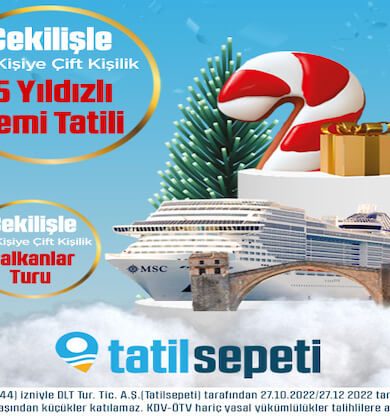 Tatilsepeti’nden seyahat dolu bir çekiliş