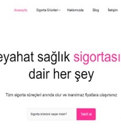 Online seyahat sağlık sigortası almanın en kolay yolu