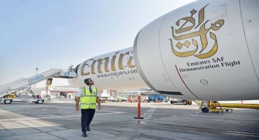 Emirates, %100 Sürdürülebilir Havacılık Yakıtı kullanılan test uçuşu ile bir kilometre taşını daha geride bıraktı