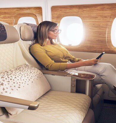 Emirates Yolcuları İçin Uçuşları Sırasında Ücretsiz Wi-Fi Bağlantısı