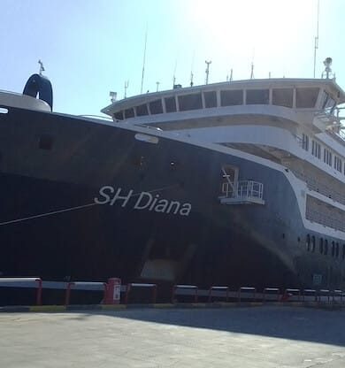 QTerminals Antalya Limanı, lüks yolcu gemisi SH Diana’yı ağırladı