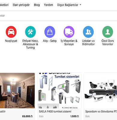 Bakı və Azərbaycanda Pulsuz Elanlar: Avtomobillər, Ev və Ofis, İş və Əlavələr