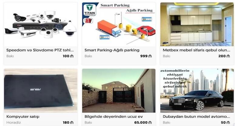 Odi.az'da Pulsuz elan yerləşdir!