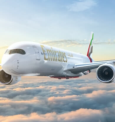Emirates A350 Uçuş Noktaları