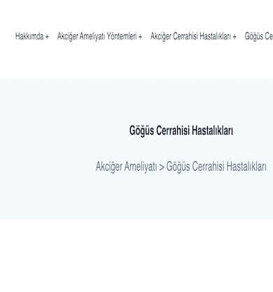 Göğüs Cerrahisi: Prof. Dr. Erdal Okur ile Başarılı Tedaviler