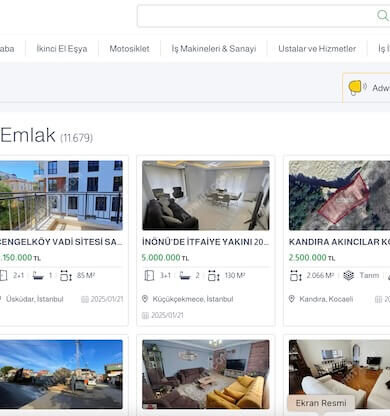 Satılık Dükkan İlanları