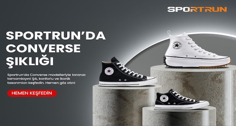 Sportrun’da Converse Şıklığı: Tarzını ve Konforu Keşfet!