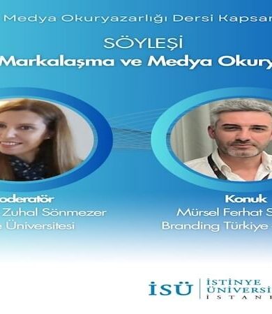 Mürsel Ferhat Sağlam İstinye Üniversitesi'nde Dijital Medya Okuryazarlığı Kapsamında Konuşacak!
