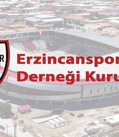 Erzincanspor Vakfı Derneği Kuruluyor