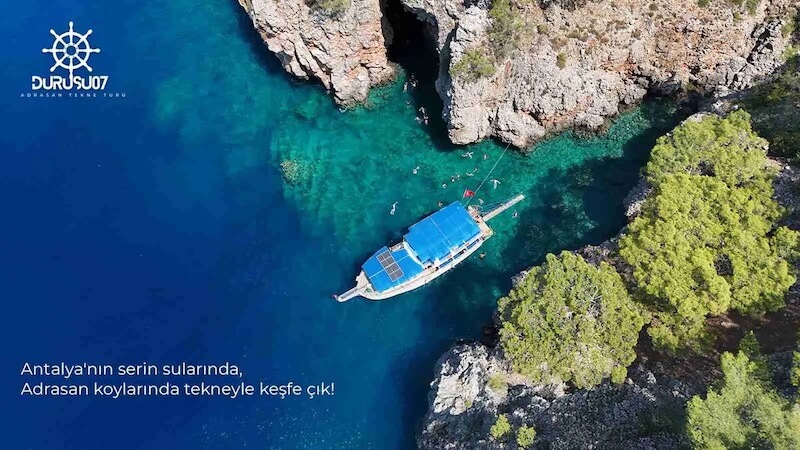 Koy Koy Gezen Bir Huzur: Adrasan Tekne Turu Deneyimi
