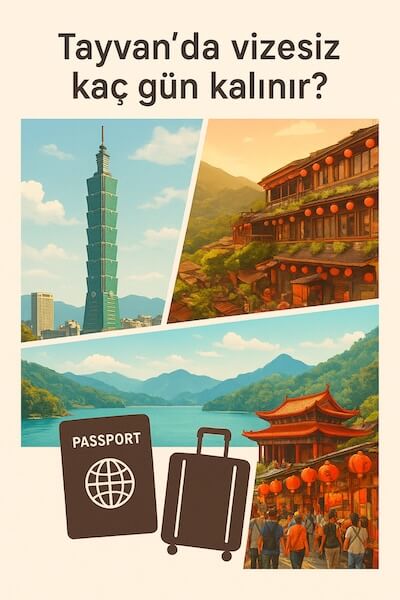 Tayvan’da Vizesiz Kaç Gün Kalınır?