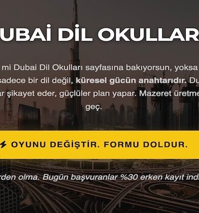 Hayallerini Erteleme: Hem Çalışıp Hem İngilizce Öğrenebileceğin O Rüya Şehir Dubai!