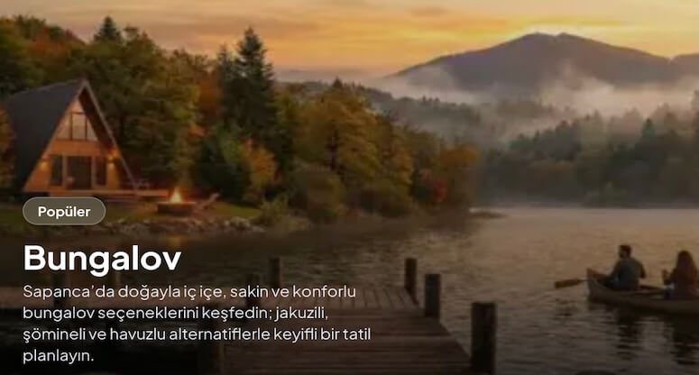 Sapanca’da Hayalinizdeki Tatili Şansa Bırakmayın: İşte Bölgenin En Kapsamlı Dijital Rehberi